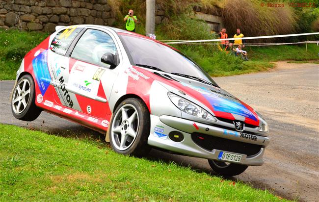 Martin Hudec zajel na domácí Horácké rallye nejlepší výsledek kariéry