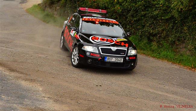 Martin Hudec zajel na domácí Horácké rallye nejlepší výsledek kariéry