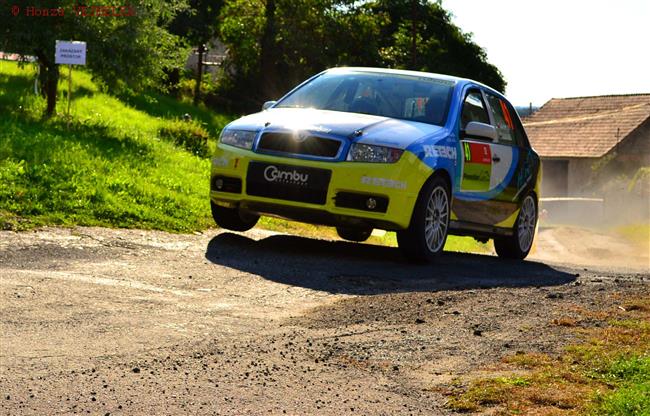 Martin Hudec zajel na domácí Horácké rallye nejlepší výsledek kariéry