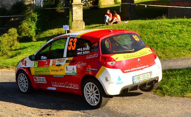 Martin Hudec zajel na domácí Horácké rallye nejlepší výsledek kariéry