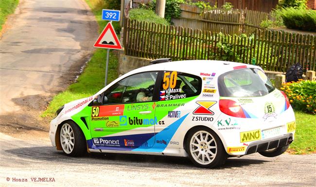 Martin Hudec zajel na domácí Horácké rallye nejlepší výsledek kariéry