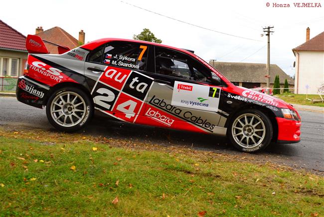 Martin Hudec zajel na domácí Horácké rallye nejlepší výsledek kariéry
