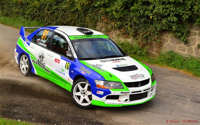 Martin Hudec zajel na domácí Horácké rallye nejlepší výsledek kariéry