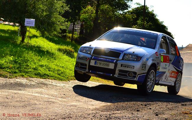 Martin Hudec zajel na domácí Horácké rallye nejlepší výsledek kariéry