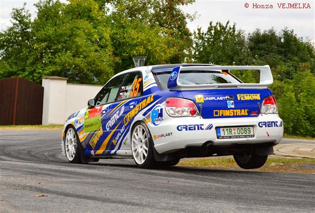 Martin Hudec zajel na domácí Horácké rallye nejlepší výsledek kariéry