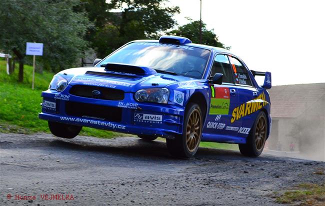 Martin Hudec zajel na domácí Horácké rallye nejlepší výsledek kariéry