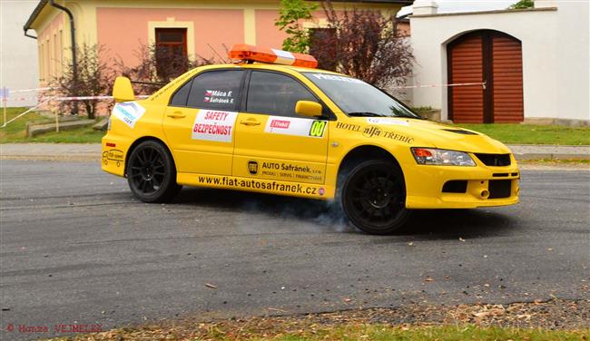 Martin Hudec zajel na domácí Horácké rallye nejlepší výsledek kariéry
