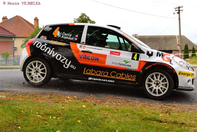 Martin Hudec zajel na domácí Horácké rallye nejlepší výsledek kariéry