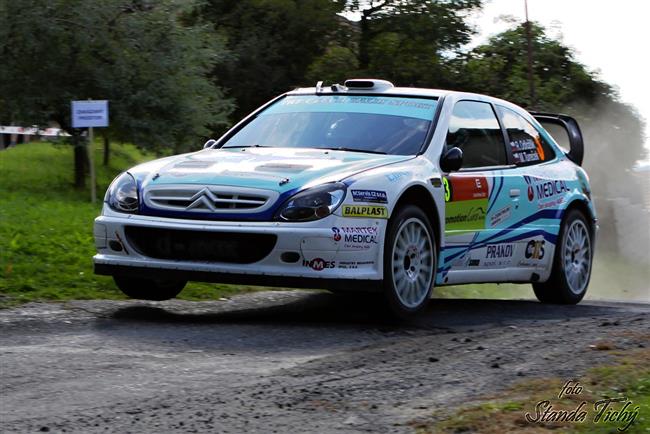 Roman Odloilk a Martin Tureek s Xsarou WRC vyhrli s pehledem Horckou rallye