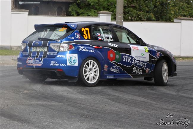 Roman Odloilk a Martin Tureek s Xsarou WRC vyhrli s pehledem Horckou rallye