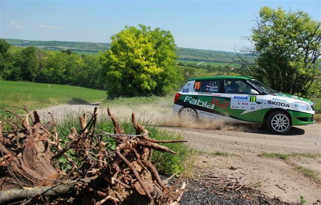 Prvn etapu Agrotec Mogul Rally Hustopee 2011 tsn vyhrl Jan Kopeck