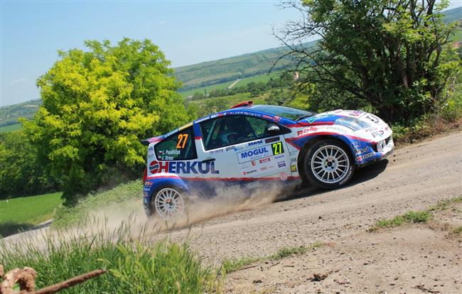 Rallye Příbram patří mezi oblíbenější závody domácího Václava Pecha