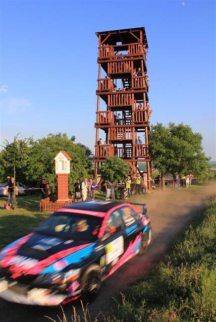 Rallye Příbram patří mezi oblíbenější závody domácího Václava Pecha