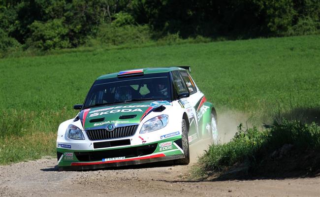 Rallye Příbram patří mezi oblíbenější závody domácího Václava Pecha