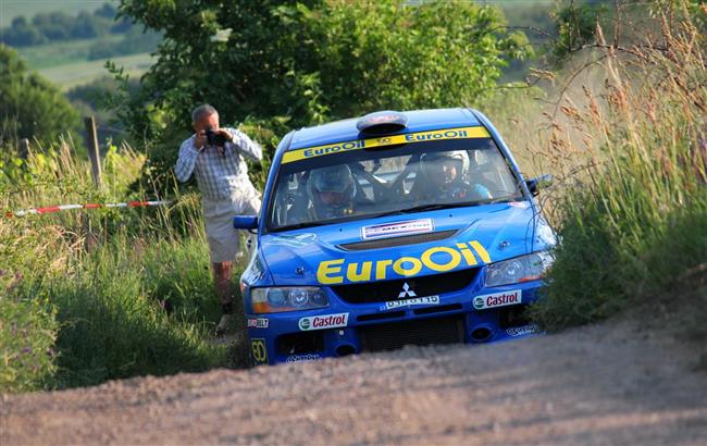 Rallye Příbram patří mezi oblíbenější závody domácího Václava Pecha