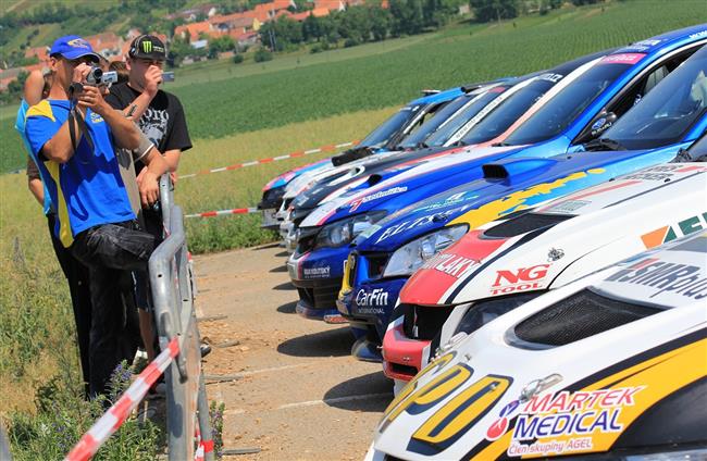 Rallye Příbram patří mezi oblíbenější závody domácího Václava Pecha