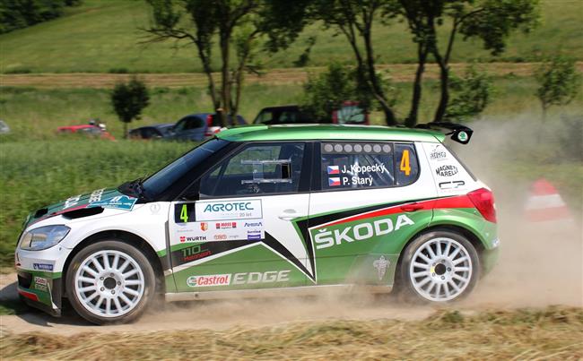 Rallye Příbram patří mezi oblíbenější závody domácího Václava Pecha