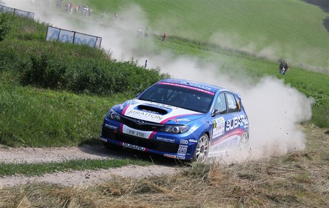 Rallye Příbram patří mezi oblíbenější závody domácího Václava Pecha