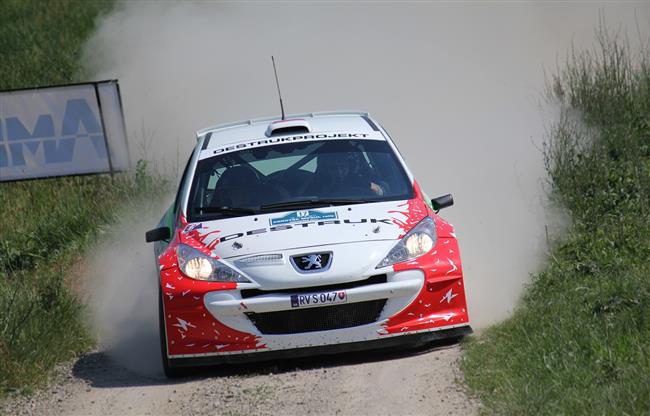 Rallye Příbram patří mezi oblíbenější závody domácího Václava Pecha