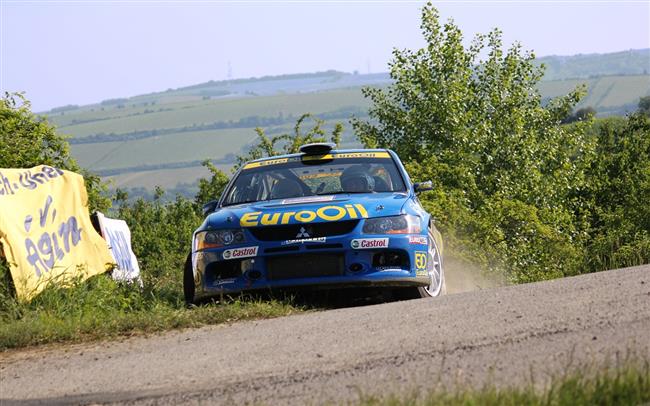Rallye Příbram patří mezi oblíbenější závody domácího Václava Pecha