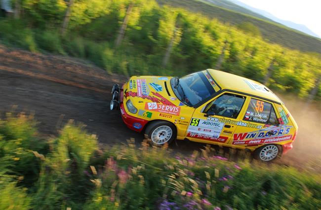 Rallye Příbram patří mezi oblíbenější závody domácího Václava Pecha