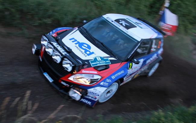 Rallye Příbram patří mezi oblíbenější závody domácího Václava Pecha