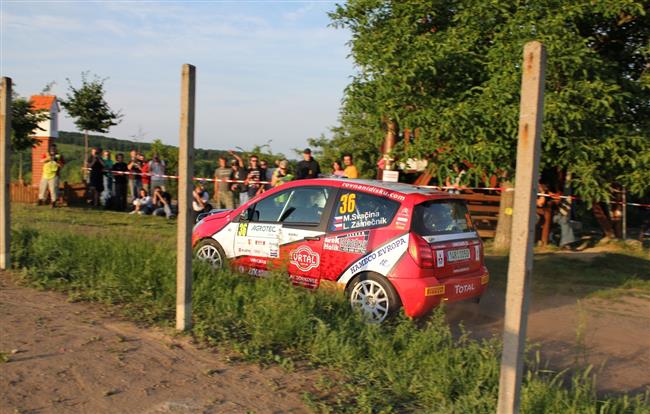 Rallye Příbram patří mezi oblíbenější závody domácího Václava Pecha