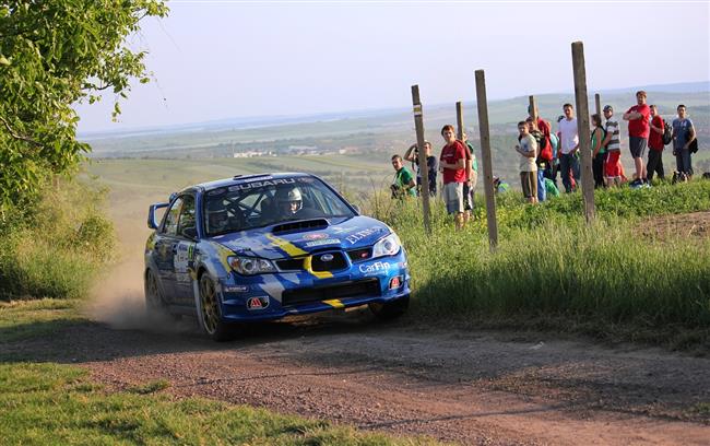 Rallye Příbram patří mezi oblíbenější závody domácího Václava Pecha