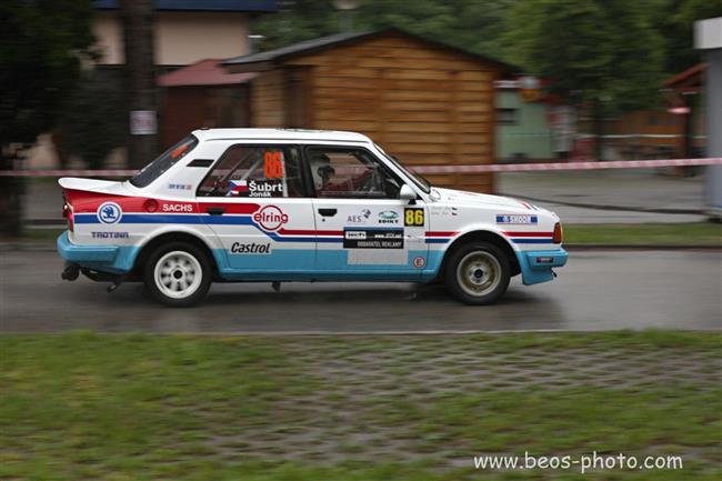 Rallye esk Krumlov 2011 a soutn legendy objektivem Mirka Benee