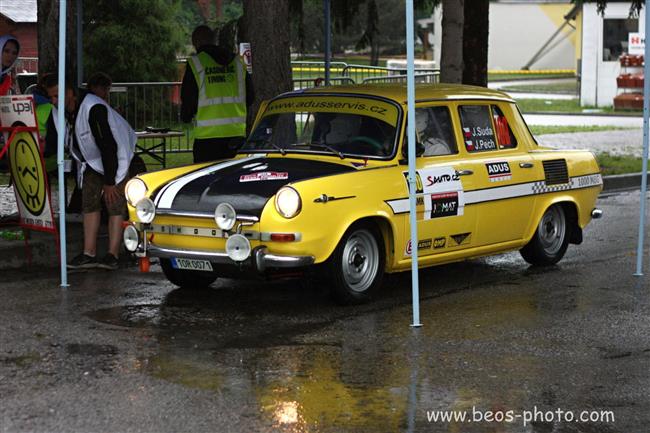 Rallye esk Krumlov 2011 a soutn legendy objektivem Mirka Benee