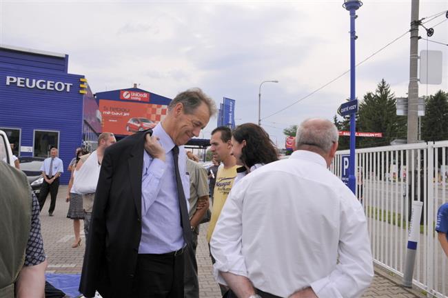Pavel Valoušek se představil před Krumlovem v Českých Budějovicích