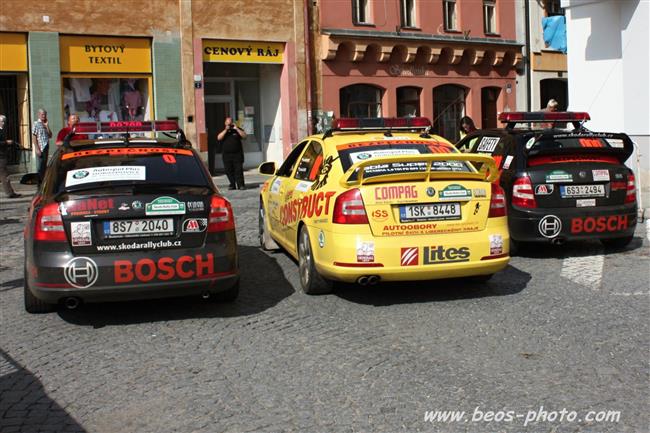Pačejov 2011 - na startu a v cíli