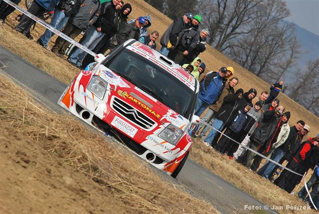 Pt msto na Valask rallye pro posdku Antonn Tlusk Jan kaloud