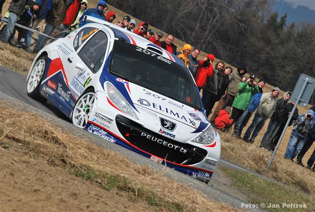 Pt msto na Valask rallye pro posdku Antonn Tlusk Jan kaloud