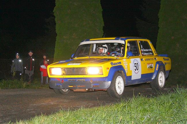Velk oekvn provzelo start do druh etapy Historic Vltava Rallye