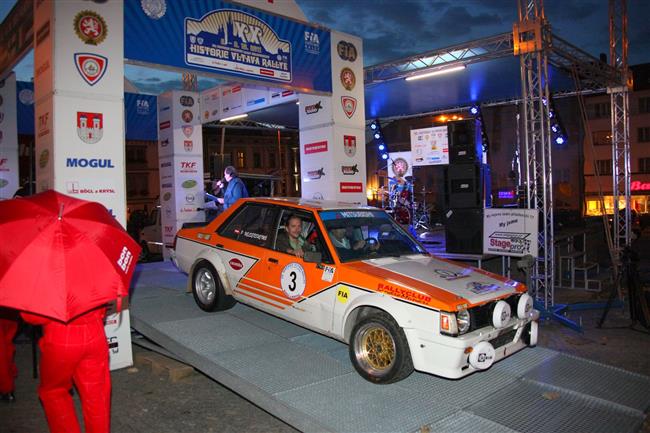 Zatek Historic Vltava Rallye 2011 pat favoritm. Hlavn Harrachovi.