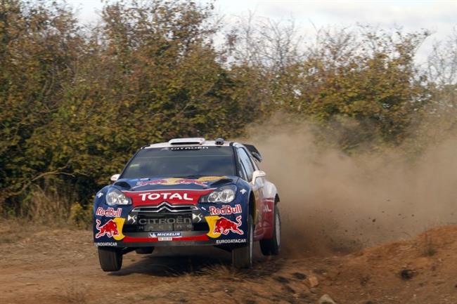 Španělská rallye 2011 a tým Citroen