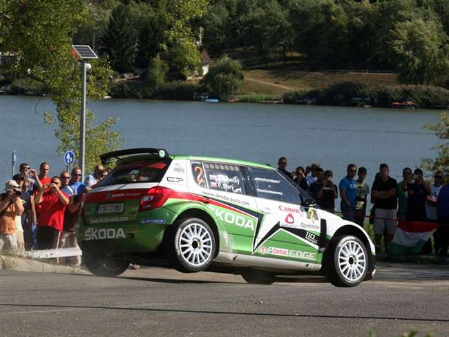 Mecsek Rally : Jan Kopecký se druhým prvenstvím v IRC v řadě posunul do čela šampionátu