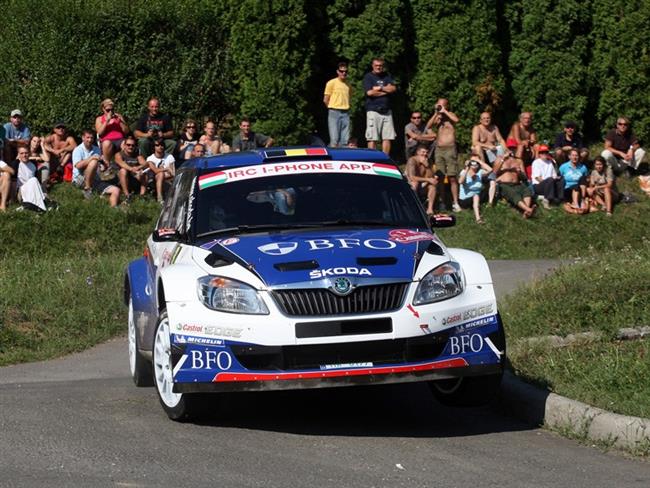 Mecsek Rally : Jan Kopecký se druhým prvenstvím v IRC v řadě posunul do čela šampionátu