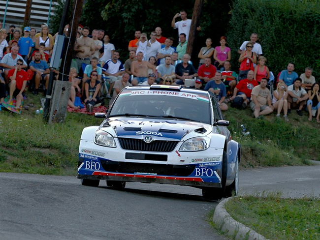Mecsek Rally : Jan Kopecký se druhým prvenstvím v IRC v řadě posunul do čela šampionátu