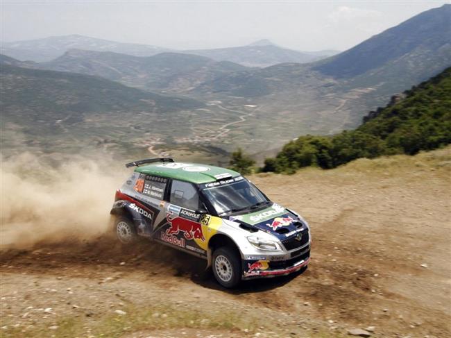 Po prvním dni náročné Řecké Rallye Hänninen s Fábií S 2000 druhý