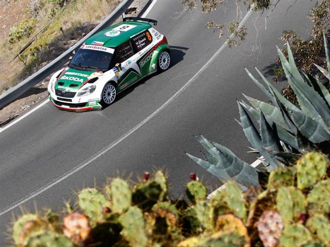 Těsné double týmu Škoda Motorsport na Kanárech 2011