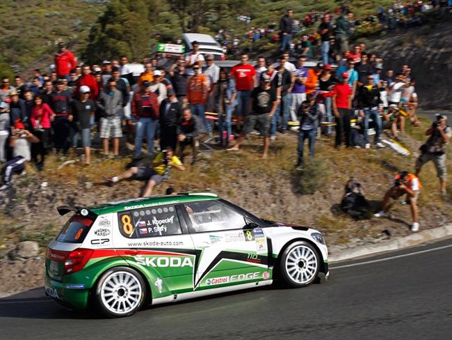 Těsné double týmu Škoda Motorsport na Kanárech 2011