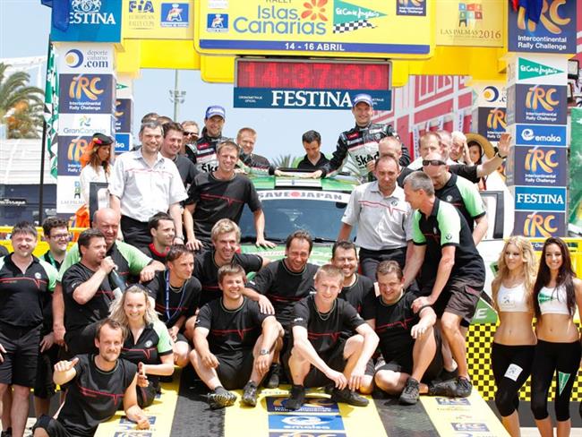 Těsné double týmu Škoda Motorsport na Kanárech 2011