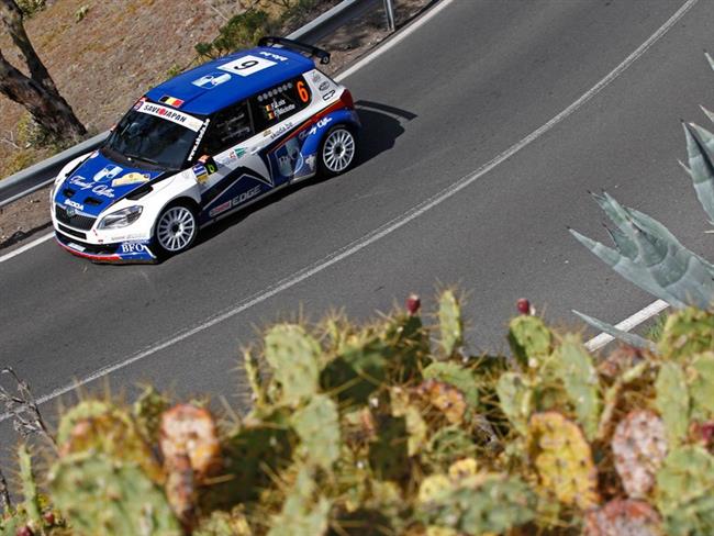 Těsné double týmu Škoda Motorsport na Kanárech 2011