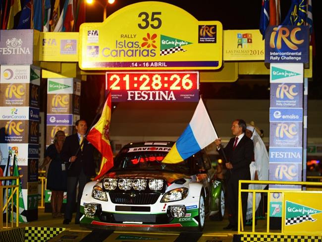 Těsné double týmu Škoda Motorsport na Kanárech 2011