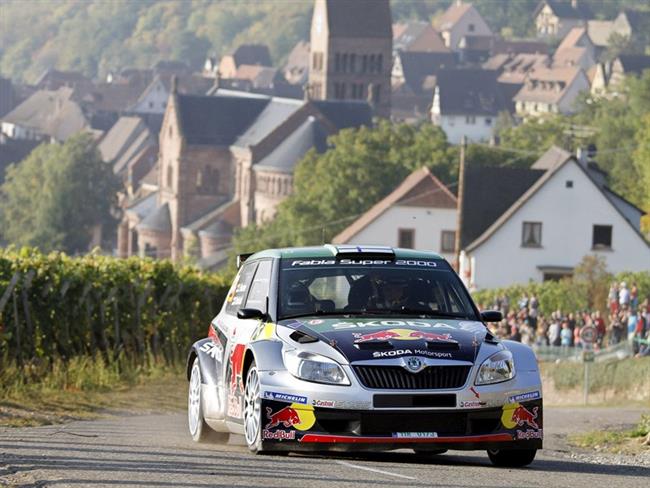 Škodovky na Rallye France 2011