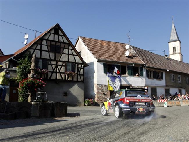 Škodovky na Rallye France 2011