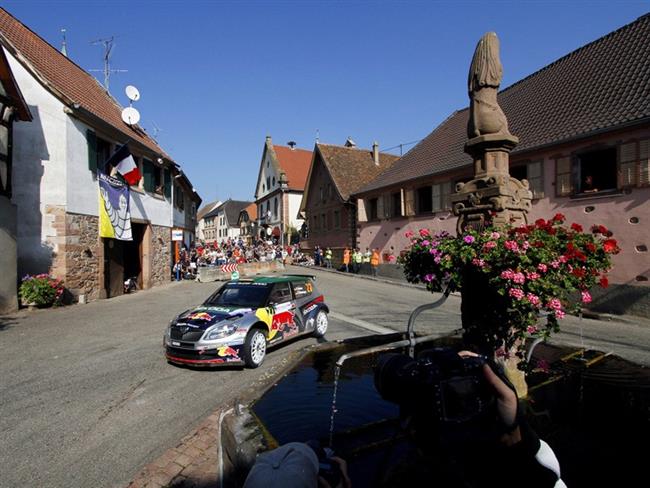 Škodovky na Rallye France 2011