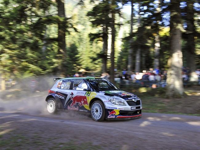 Škodovky na Rallye France 2011